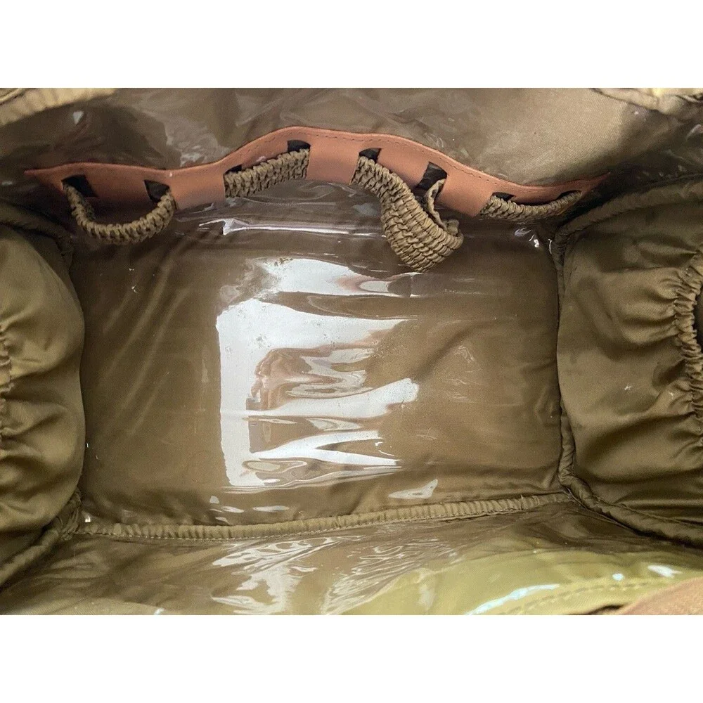 Hartmann Intensity Collection Dopp Kit Ballistic Nylon Leather Trim Toiletry Bag